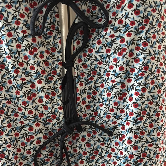 NWT J.Crew Striped and Floral One-Piece Swimsuit - Picture 3 of 6